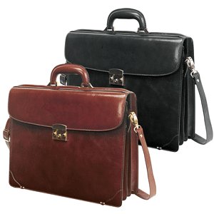 black and tan full grain cowhide briefcases